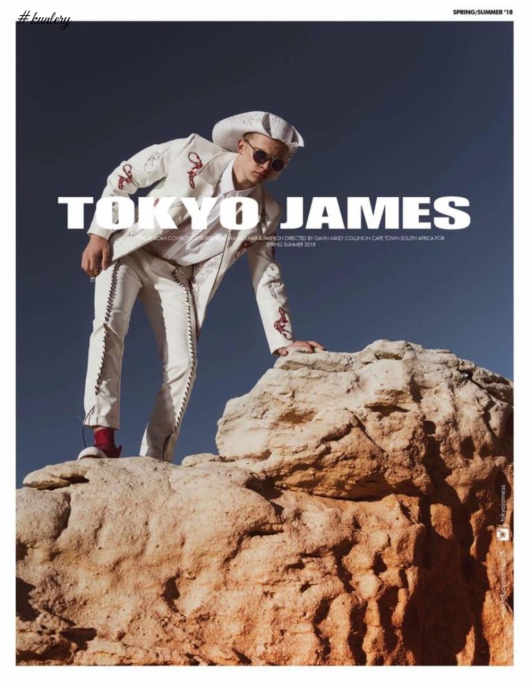 Tokyo James With SS18 Campaign Titled The African Cowboy