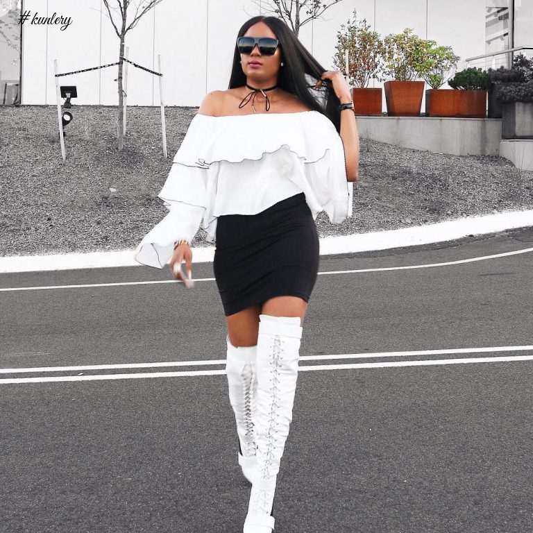 HOW TO STYLE OVER THE KNEE BOOTS