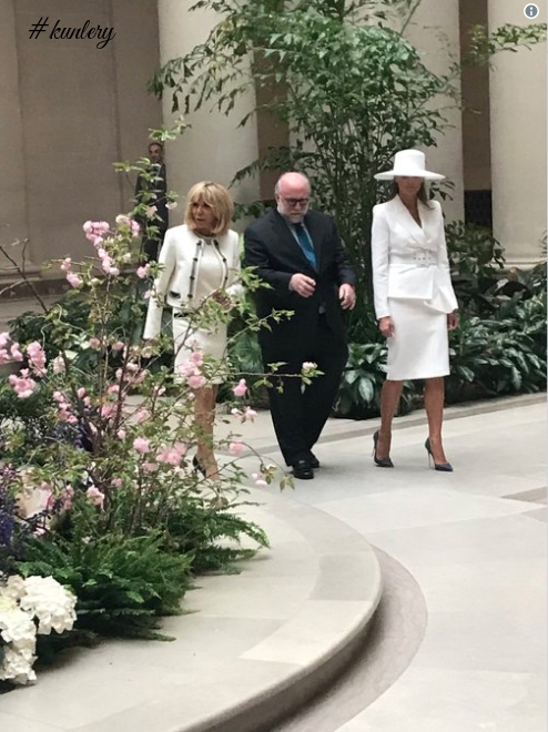 The Melania Trump’s Giant White Hat Everyone Is Talking About!