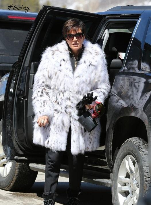 13 Reasons Kris Jenner Is A Real Fur Lover