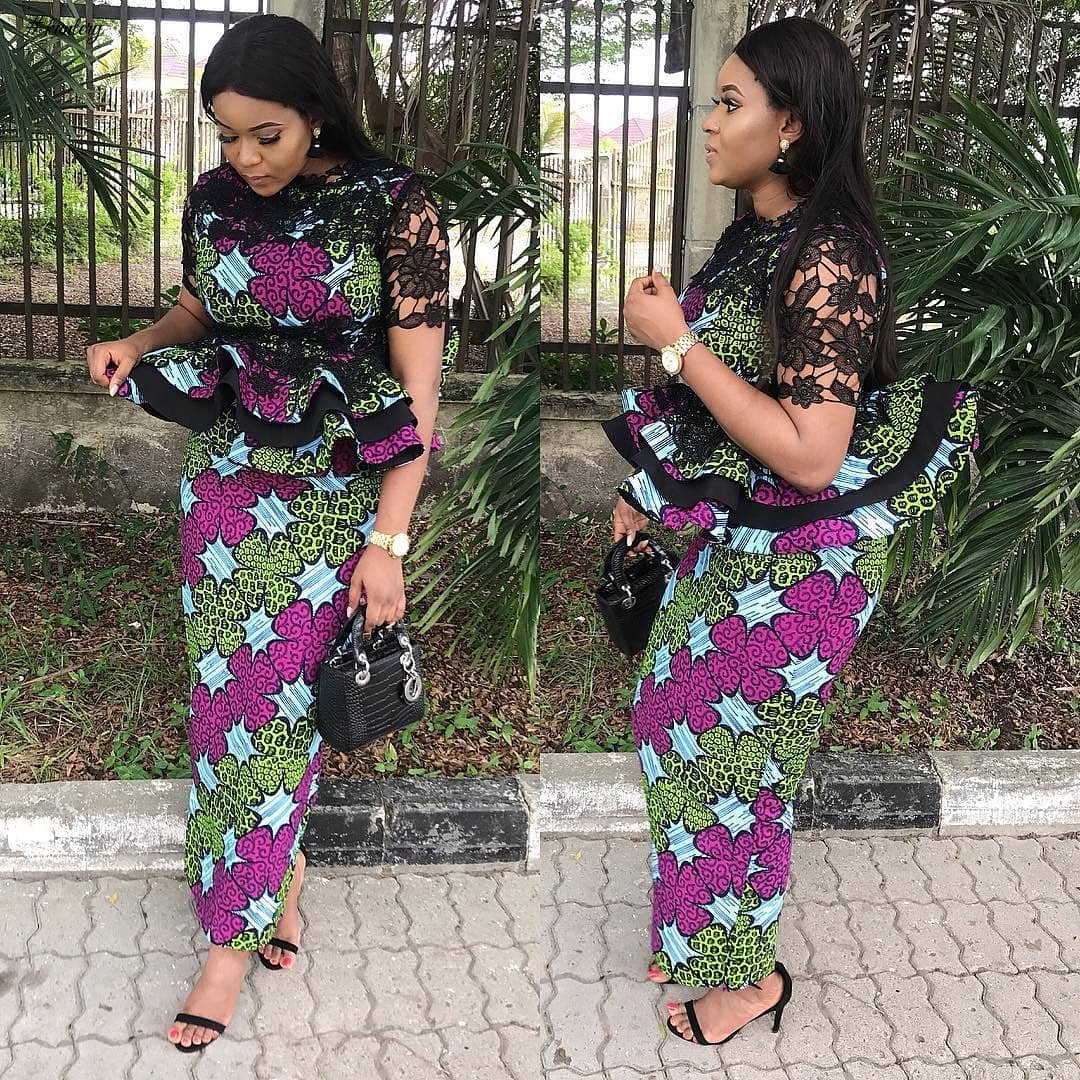 CHECK OUT THESE ANKARA STYLES GUARANTEED TO ADD A BEAUTIFUL SWAG TO YOUR LOOKS