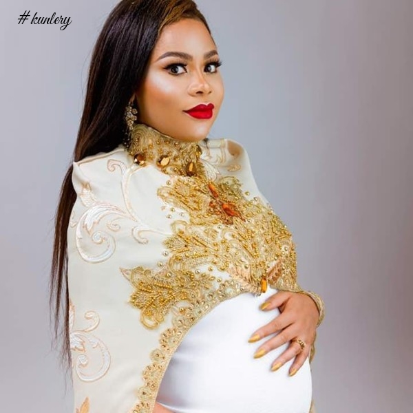 Femi Fani-Kayode’s Wife Precious Is Regal In Maternity Shoot