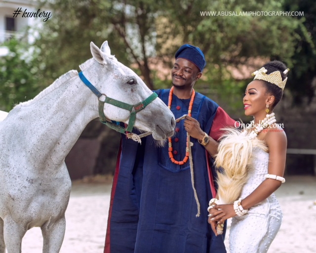 Ifu Ennada & Leo Are A Beautiful Couple In This Lovely Pre-Wedding Inspired Shoot