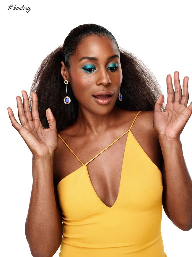 Actress Issa Rae Is Oozing Radiance And Ecstasy In A New Bold Summer Beauty Looks