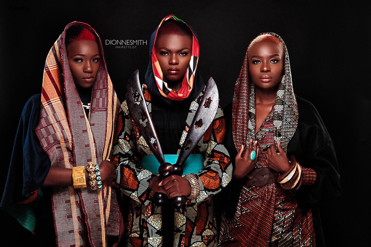 Nigerian Makeup Artist Joy Adenuga Gives Us The Wakanda Feeling With This Beauty Editorial