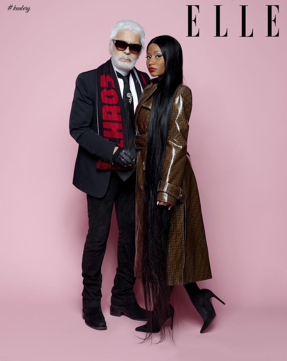 Nicki Minaj is A Fashion Killa For Elle Magazine! Photographed By The Legendary Karl Lagerfeld