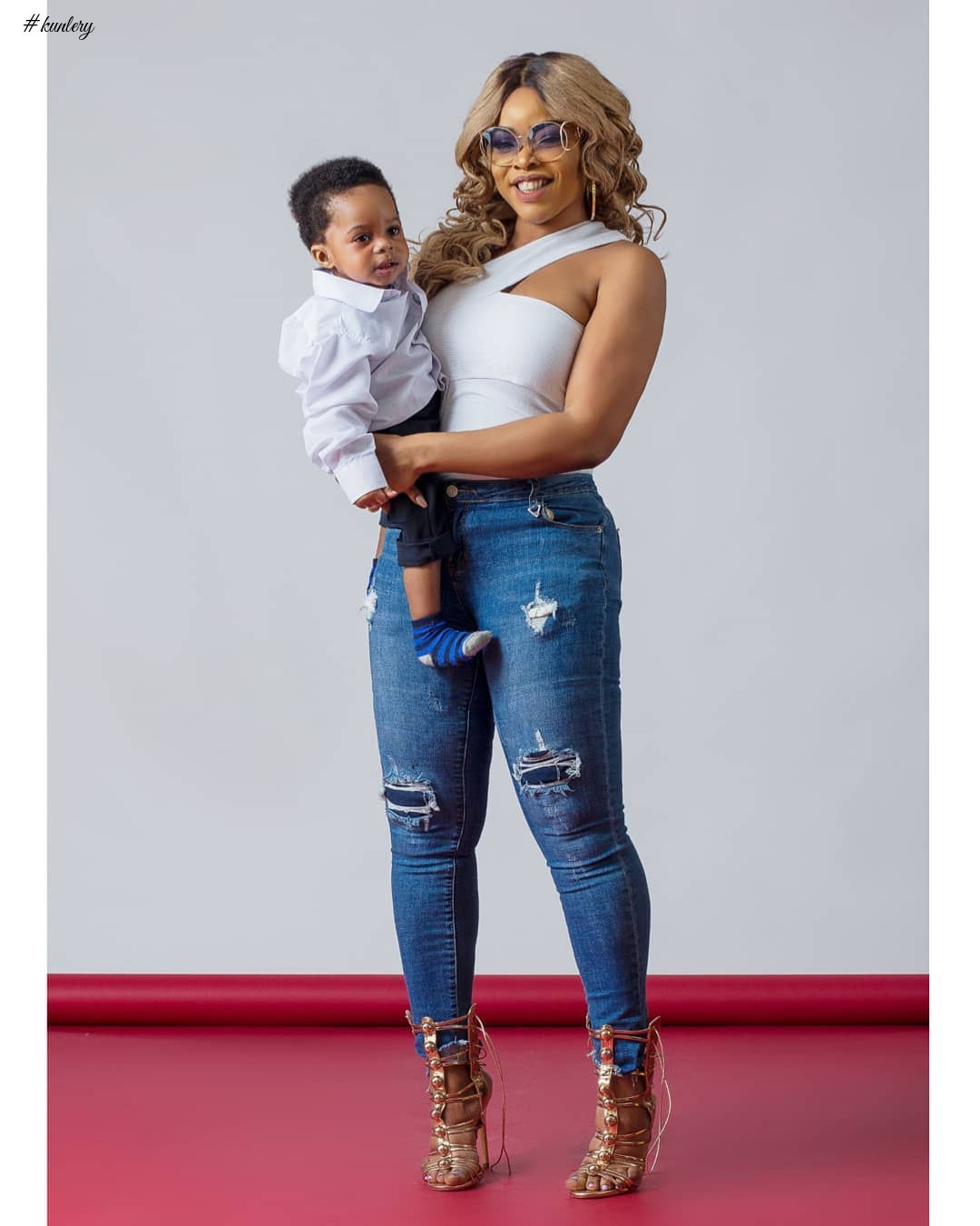 The Kanu Family Are Beautiful In This Lovely Family Portrait Shared By Laura Ikeji Kanu!
