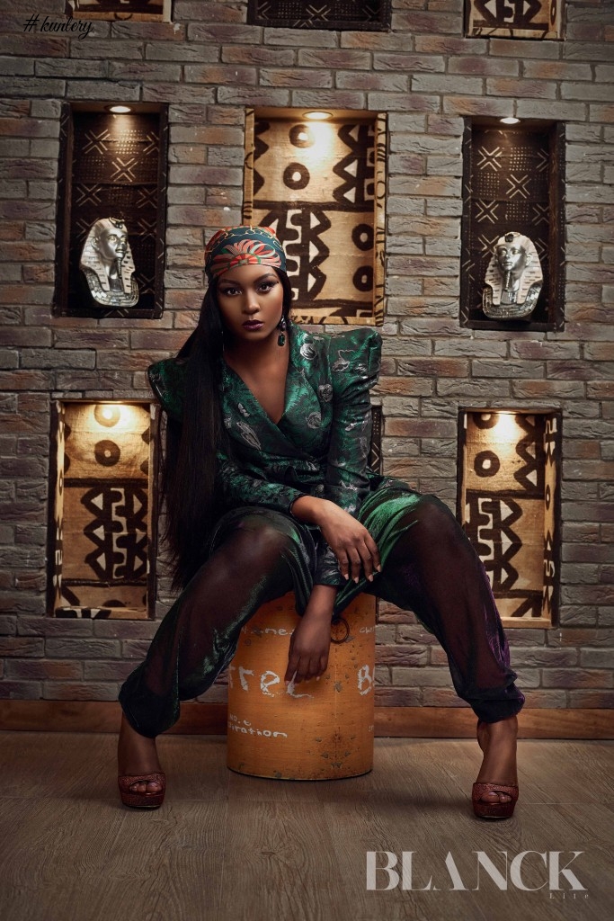 Star Actress, Achiever, Wife & Mother Osas Ighodaro Ajibade Covers Blanck’s Spring/Summer 2018 Edition X
