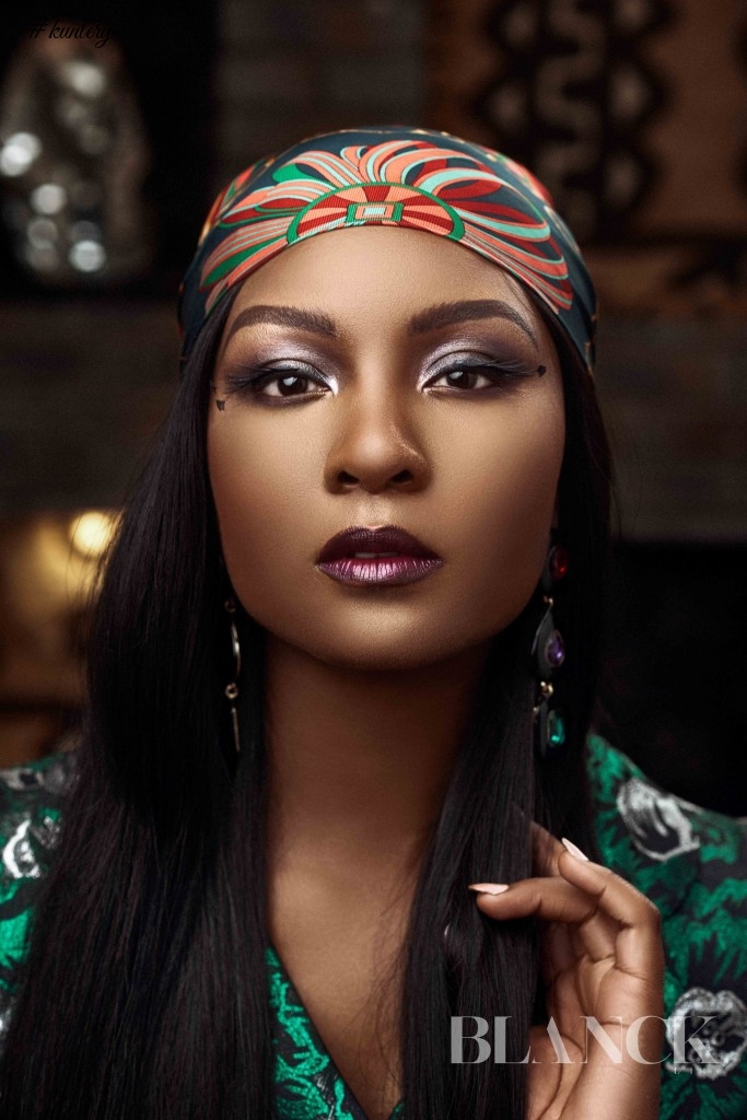 Star Actress, Achiever, Wife & Mother Osas Ighodaro Ajibade Covers Blanck’s Spring/Summer 2018 Edition X