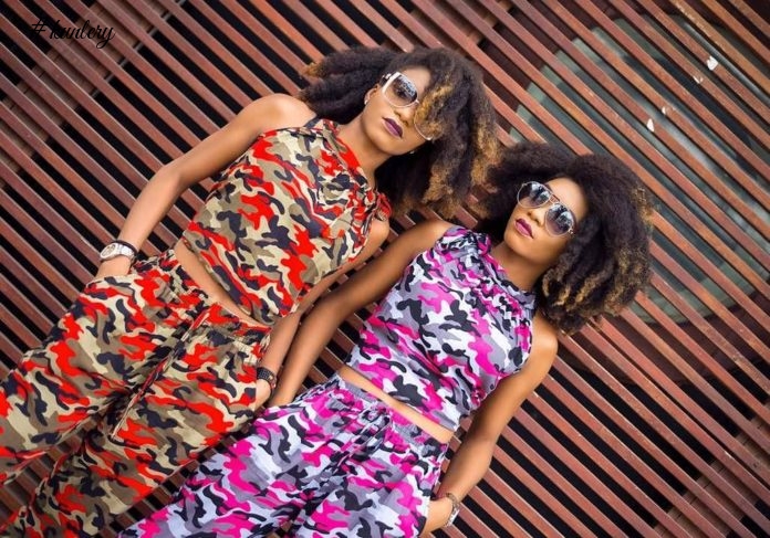 See Why These Ghanaian Twins Are Set To Be Africa’s Hottest StyleGirls; & Check 7 Hot African Print Look Inside