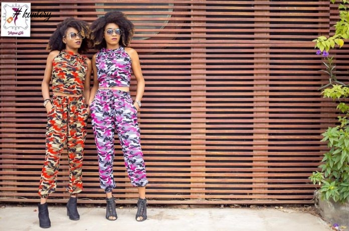 See Why These Ghanaian Twins Are Set To Be Africa’s Hottest StyleGirls; & Check 7 Hot African Print Look Inside