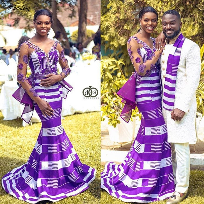 Beautiful Ghanaian Model Wendy Harly Ties The Knot; See Traditional Wedding Pics Here