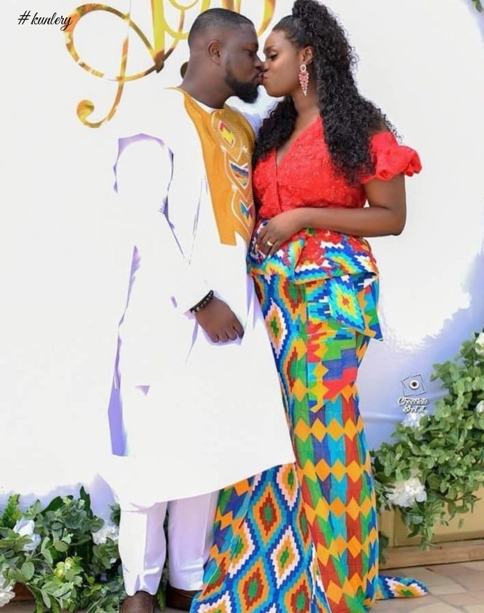 Bibi Bright Takes On Sima Brew Gown For Her Traditional Wedding; See Images Of Her Stunning
