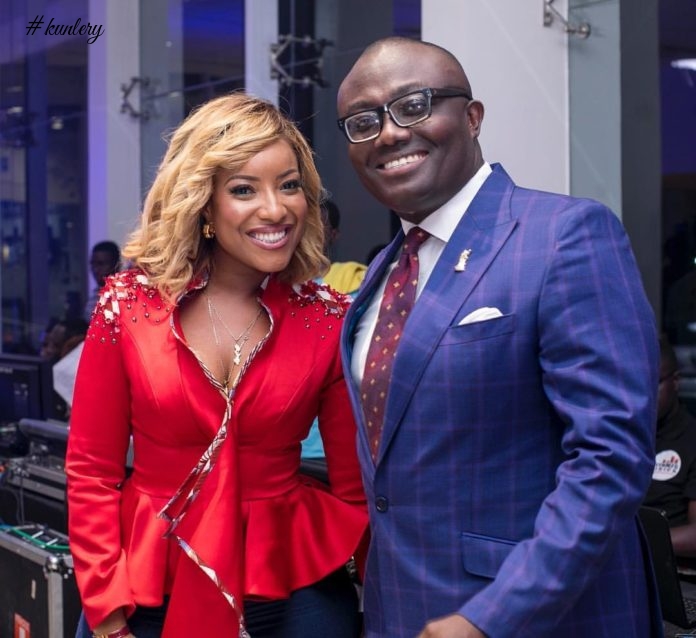 Joselyn Dumas Shines Amongst Other Celebs At The Emy Nominees Announcement In This Hot Red Number