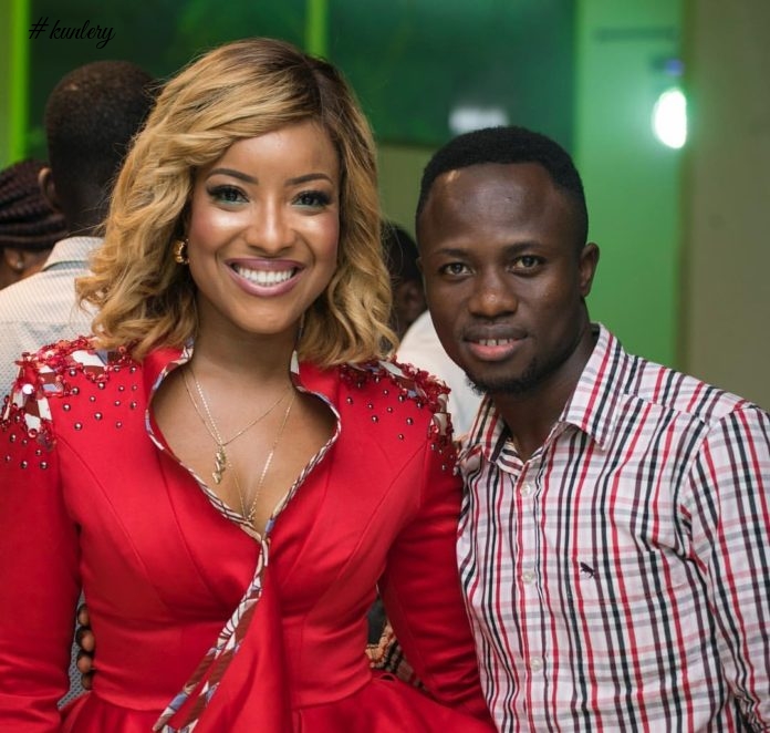 Joselyn Dumas Shines Amongst Other Celebs At The Emy Nominees Announcement In This Hot Red Number