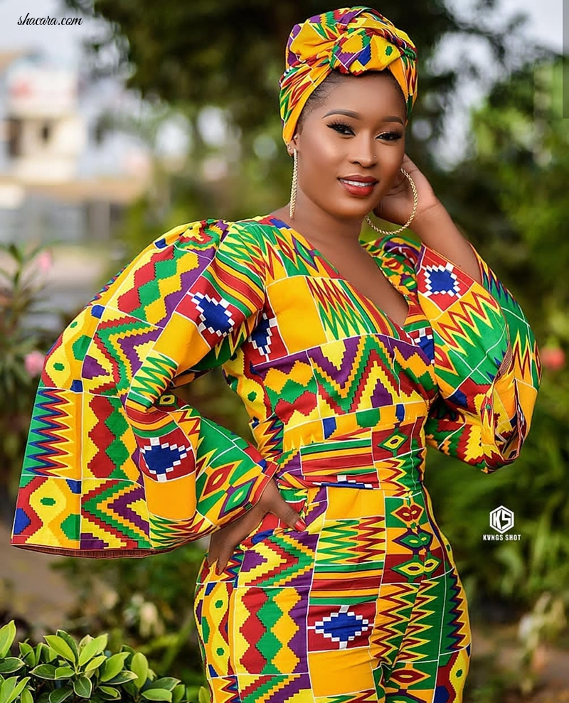 Check Out This Fabulous Kente Print Editorial By New Ghanaian Fashion Brand Miraapi Couture