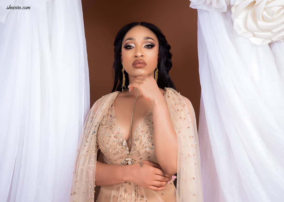 Tonto Dikeh Is Sensational As She Oozes Bridal Inspiration In New Glam Photoshoot