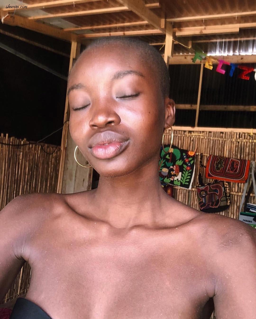 Meet Burkina Faso’s Long Legged Maryse Kye Who Was Caught In The Big Lip Controversy