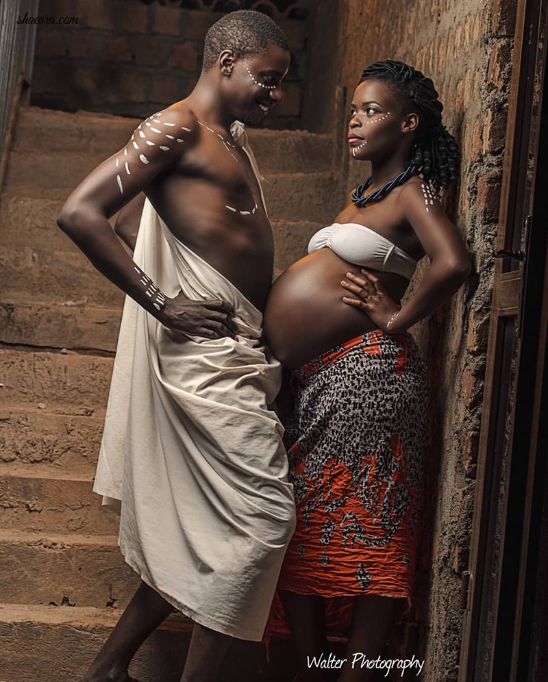 Ugandan Photographer Beautifully Captures The Life Of A Pregnant Wife & Mum In An African Village