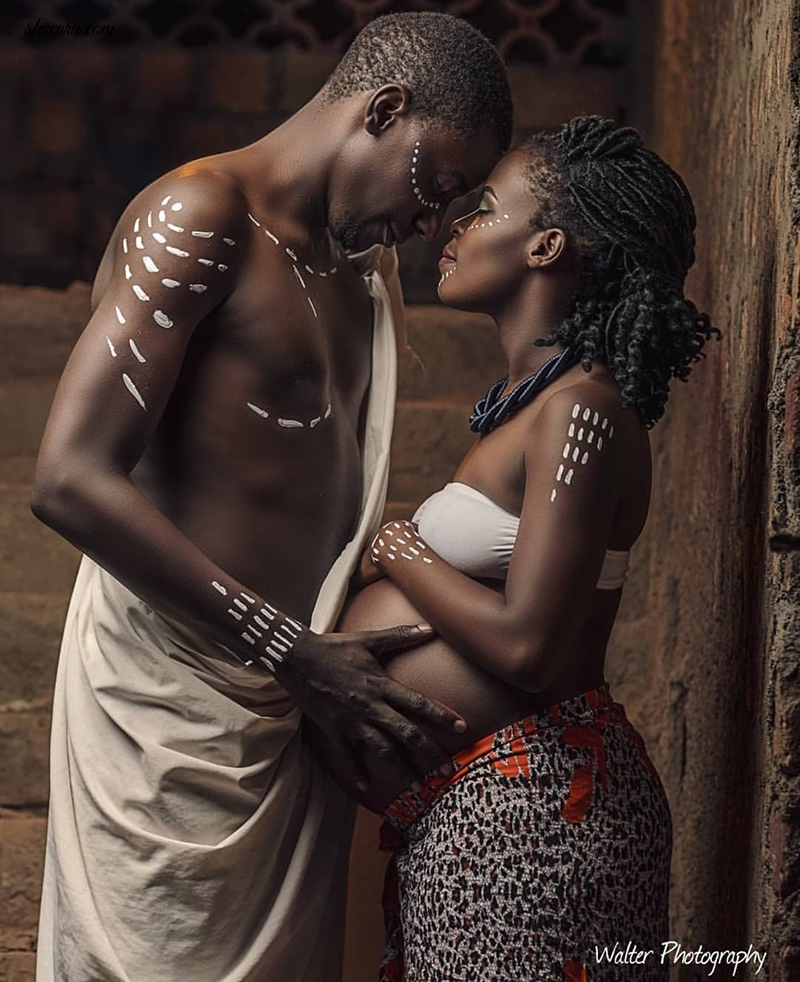 Ugandan Photographer Beautifully Captures The Life Of A Pregnant Wife & Mum In An African Village