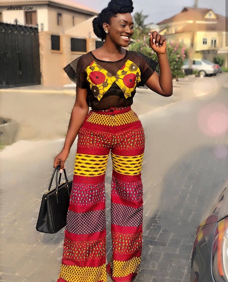 Ankara, Pencil Skirts, Low V Neckline & Flair Sleeves; Africa’s Summer Harmattan Fashion Season Is Here