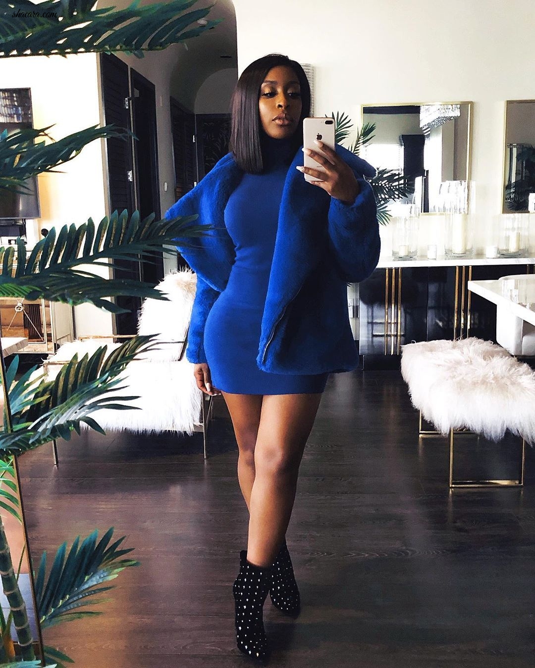 Jackie Aina Just Slayed Instagram With The Prettiest Yves Saint Laurent Heels