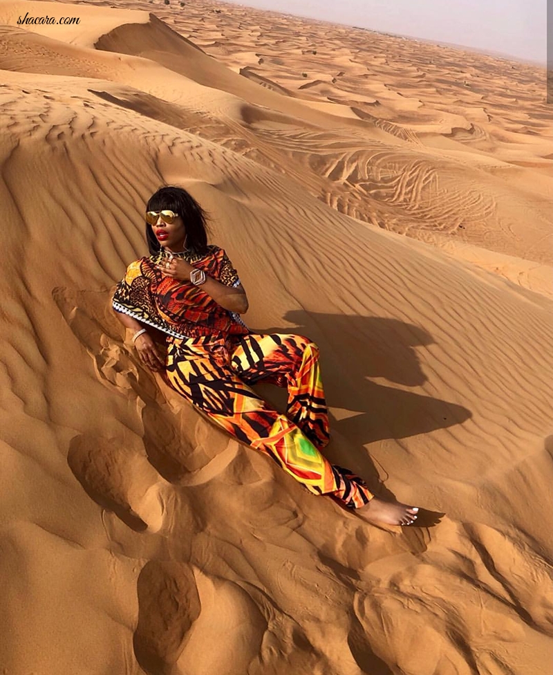 From The Desert To The City; Sierra Leone’s Sai Sankoh Is Living Her Best Life In Dubai Rocking Her Own Resort Collection