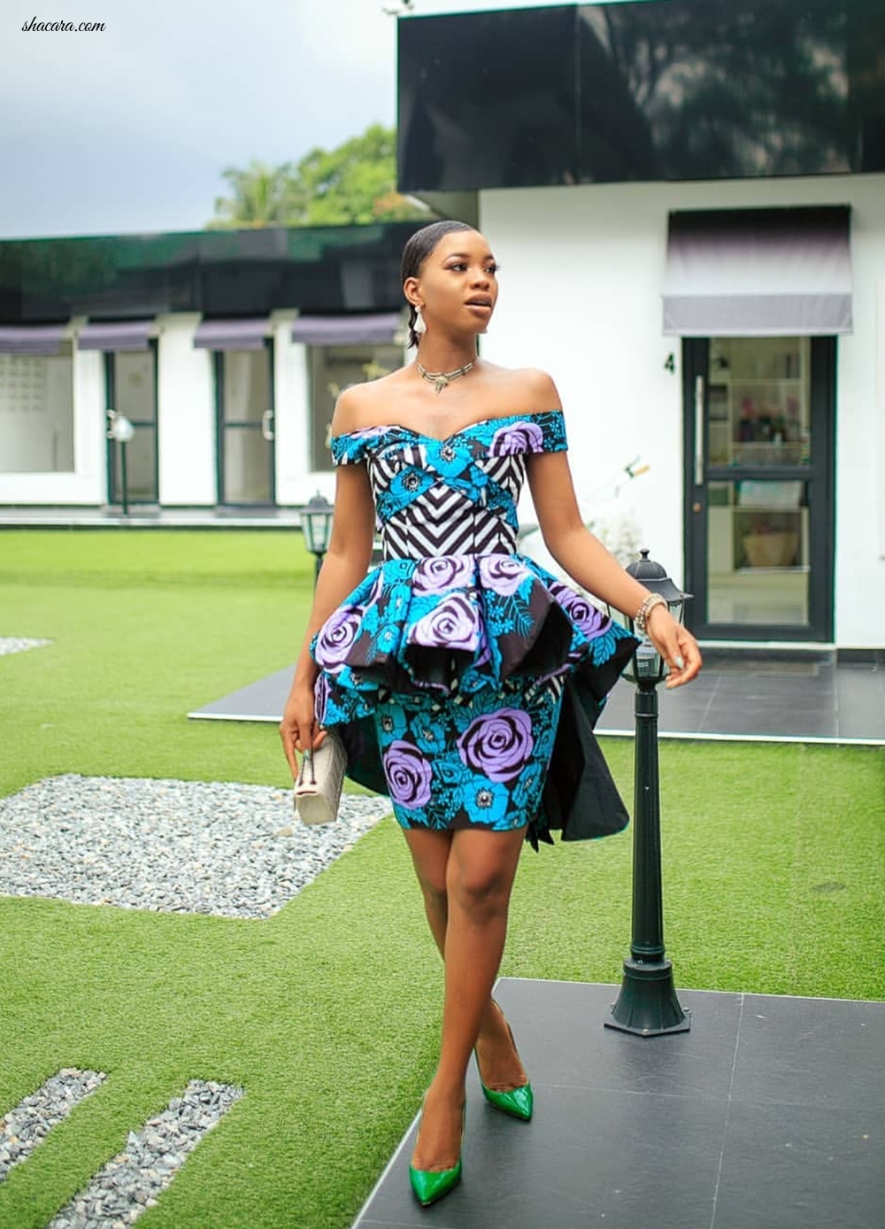 Yay Or Nay? Angel Obasi Aka The Style Connaisseur Is Kicks off Her Print Season With This Look?
