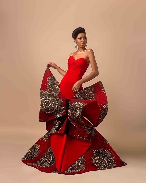 In a romantic season spirit, Nigerian couturier, Maison De Helen has just released a jaw-dropping post-Valentine campaign seasoned with the art of statement dressing.  Creatively directed by Smart Courage, the single campaign