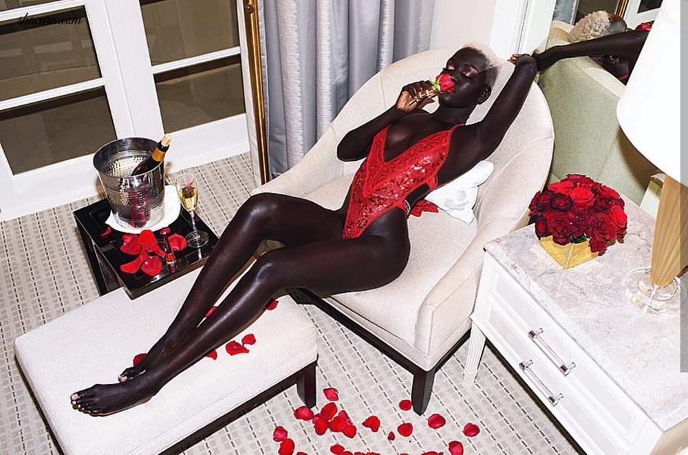 Darkie Queen Nyakim Served The Most Tasteful Valentines Images Putting All Her Melanin On Blast