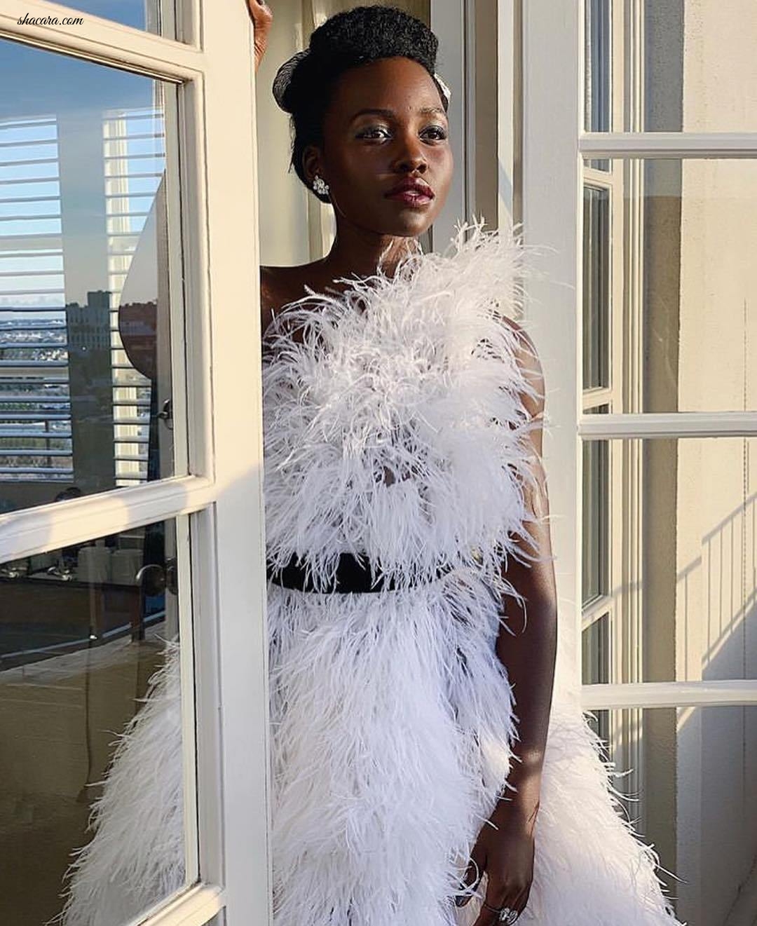 Lupita Nyong’o Steps Out In The Most Dreamiest Look For 2019 Oscars
