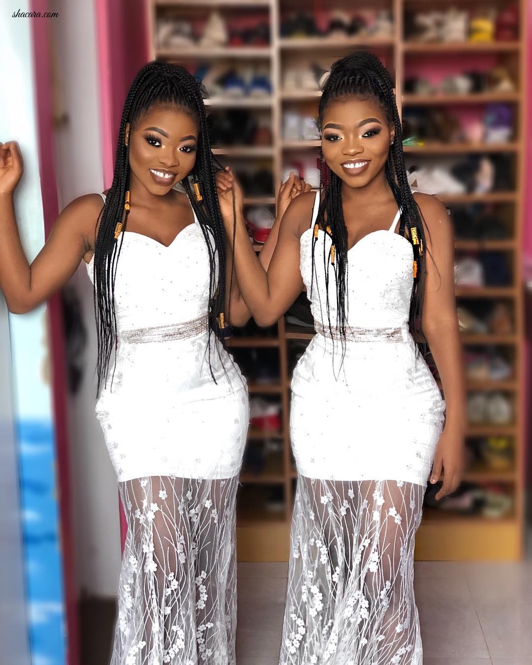 For The Love Of Twinning!! Check Out Ghanaian Hotties Lorie & Laurah K’s Hottest Looks
