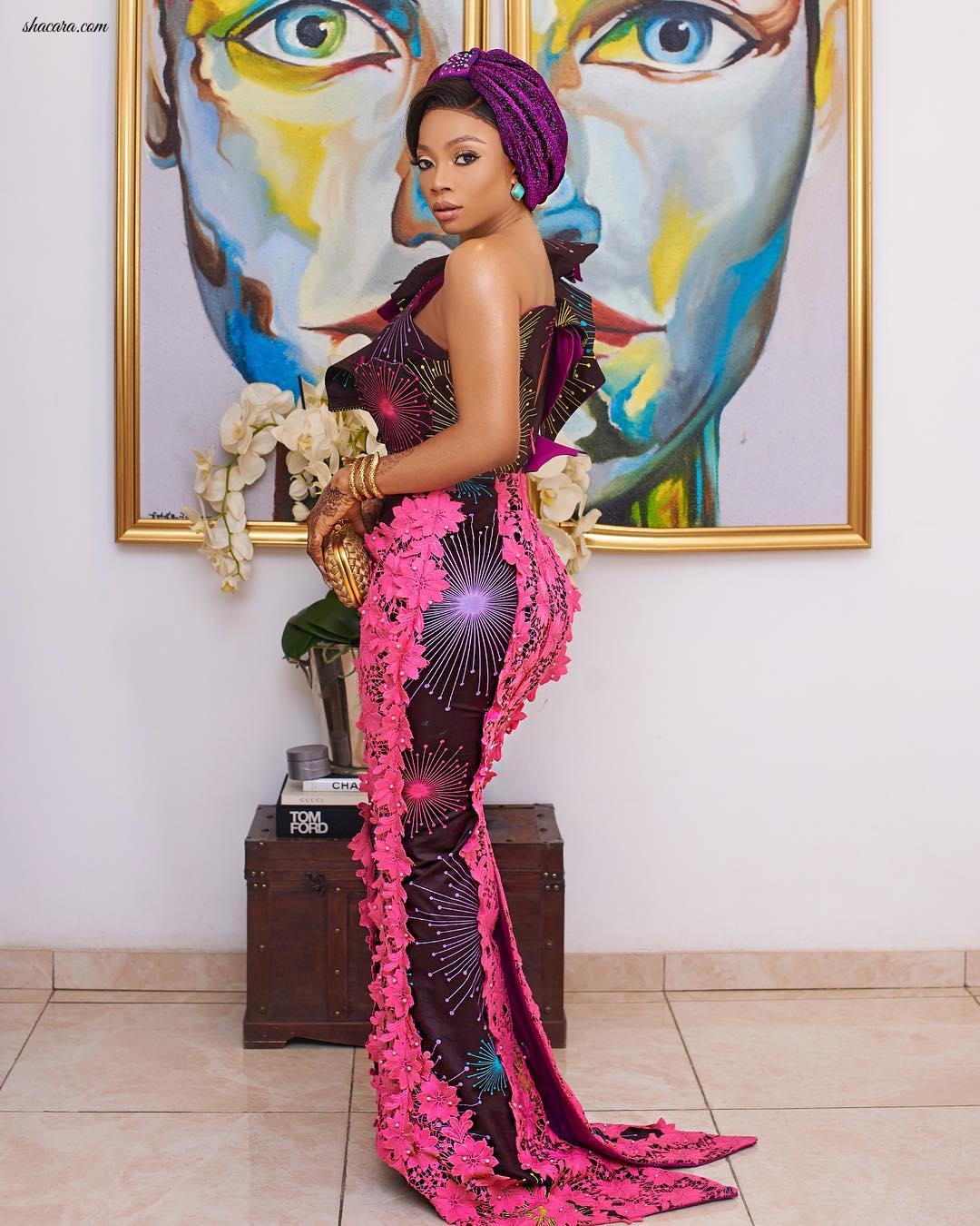 How Did Toke Makinwa Manage To Pull Off This Insanely Sculptural Look?