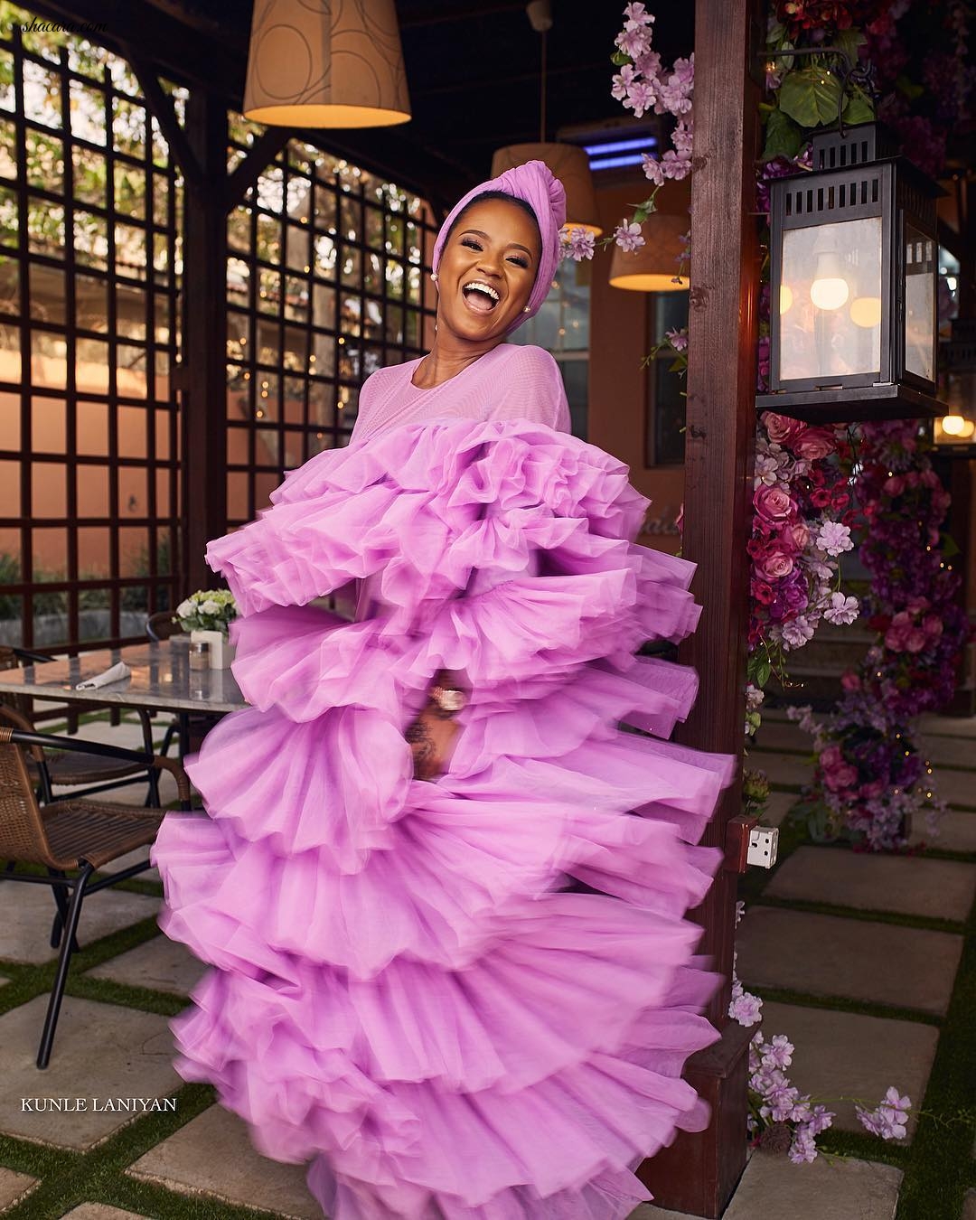 Hauwa Indimi Is A Vision In Pink For Her Alluring New Instagram Shoot