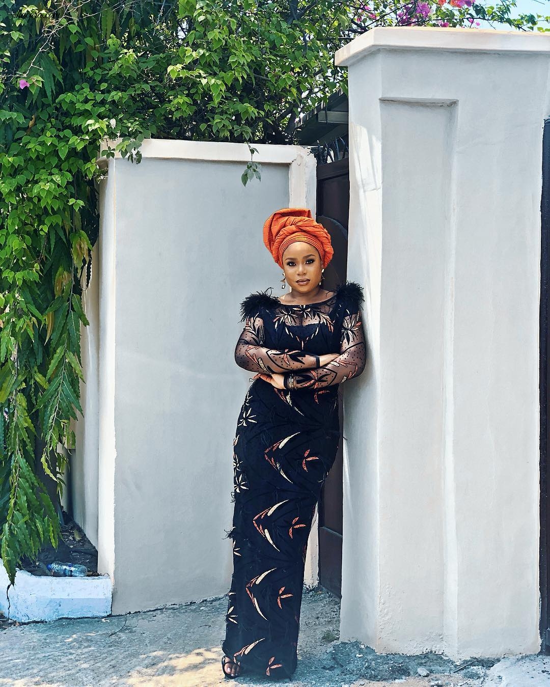 Stylish Sister-In-Law! Mimi Onalaja Was A Sight To Behold For Her Brother’s Wedding