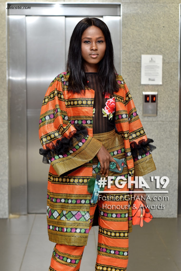 Fast Rising Ghanaian Model Shelamarr Stole The Show On The #fGHA 2019 Red Carpet