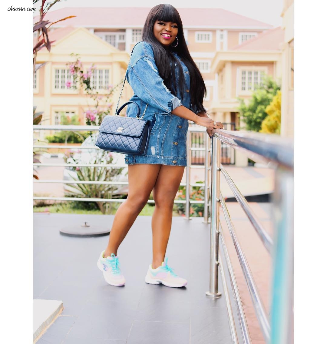Casual & Chic! Funke Akindele Bello Is Weekend-Ready In This Lit Chanel Look