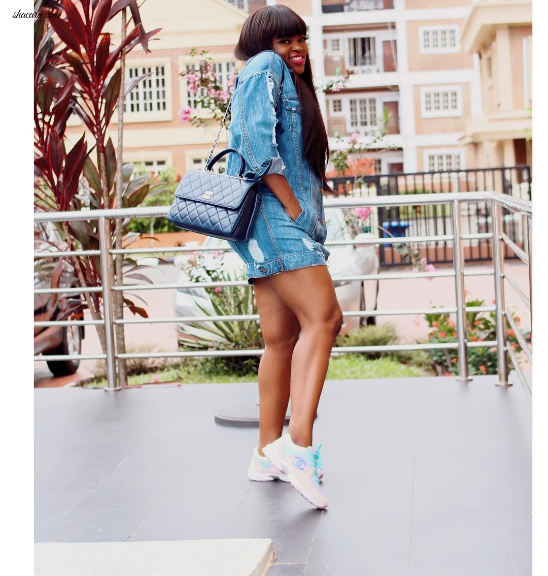Casual & Chic! Funke Akindele Bello Is Weekend-Ready In This Lit Chanel Look