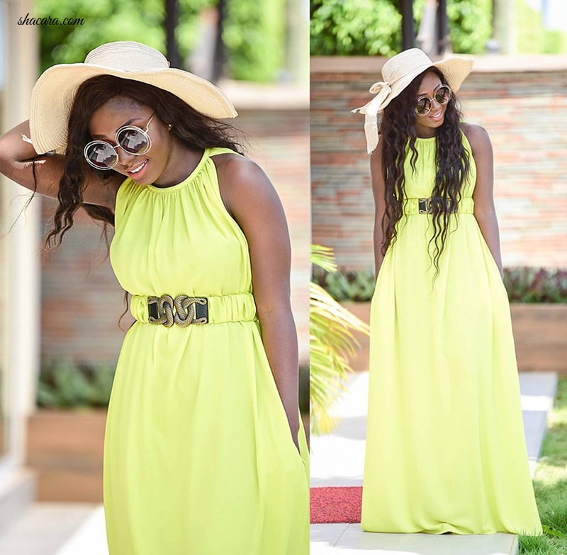 One Of Africa’s Most Popular StyleGirl @Mhiss_Nana Has Already Prepared Us On How To Take On Yellow This Summer