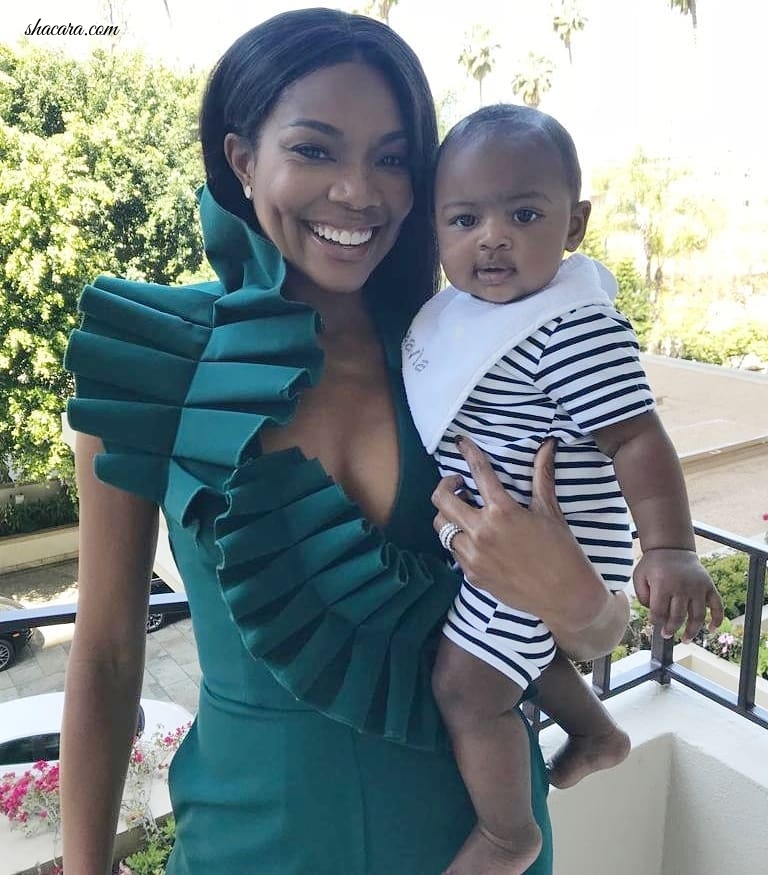 Gabrielle Union Rocks Nigerian Designer Andrea Iyamah For The Press Conference Of ‘L.A.’s Finest’