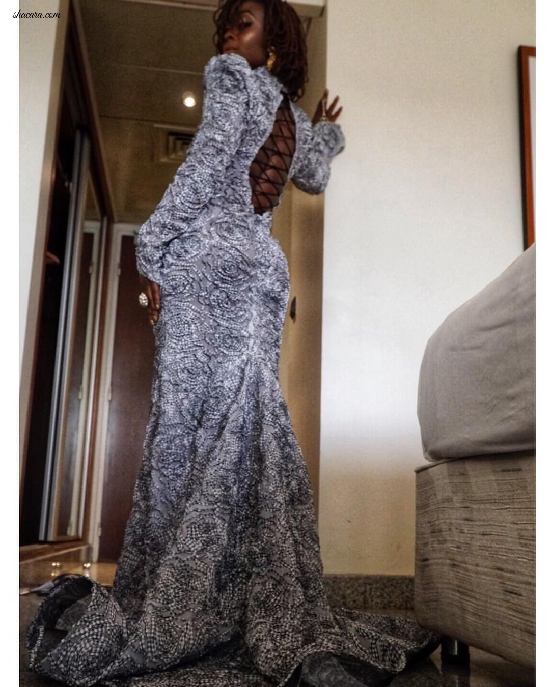 Folu Storms Pulled Out All The Stops At The 2019 #UBACEOAwards In This Platinum Dress