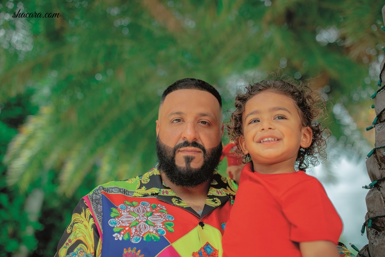 Father-Son Goals! DJ Khaled & Asahd Are Cute On The Cover Of GQ Middle East