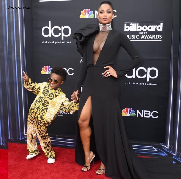 Ciara Brought More Than Her A-Game To The BBMA’s Red Carpet, She Also Brought Her Son, Lil Future