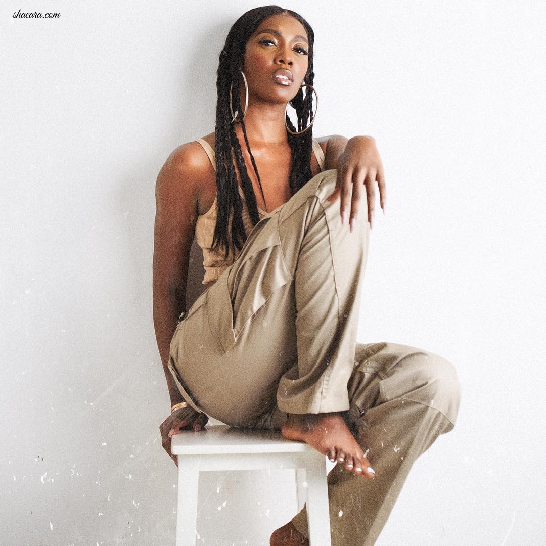 Beauty In Beige! Tiwa Savage Nails Off-Duty Style In This Effortless Look