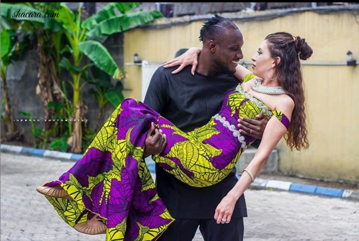 BBNaija’s Angel Officially Unveils His Wife In An Adorable Wedding Photo