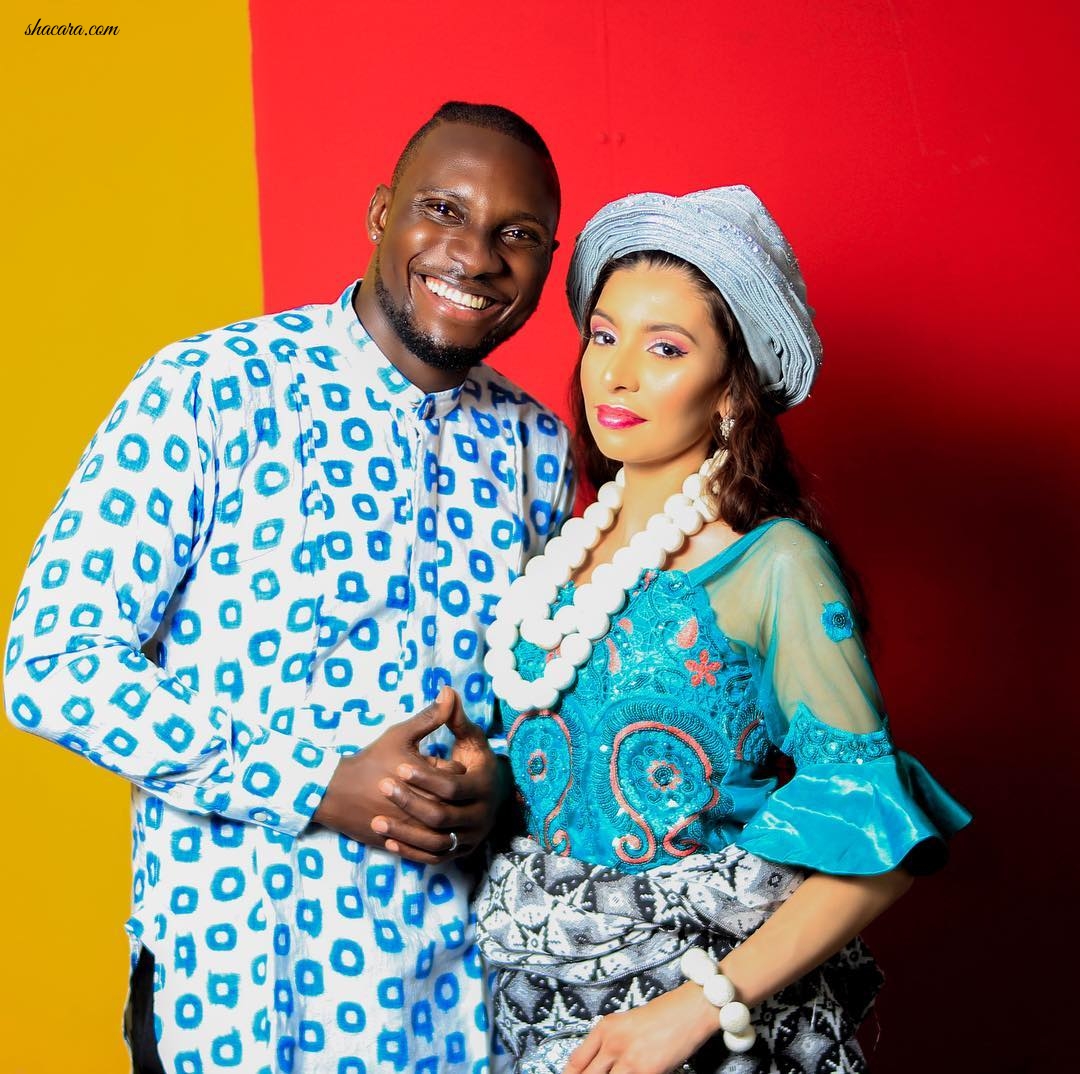BBNaija’s Angel Officially Unveils His Wife In An Adorable Wedding Photo
