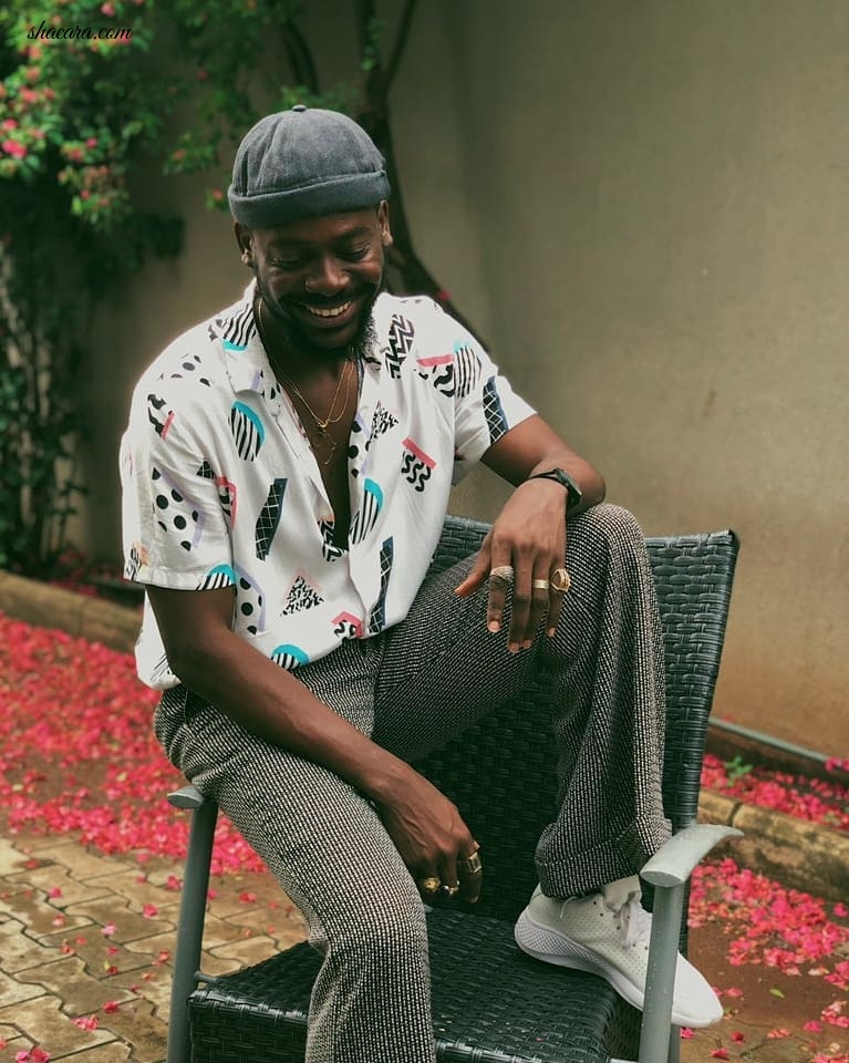 Not Feeling Vintage Fashion Anymore? Adekunle Gold’s Latest Look Will Convince You