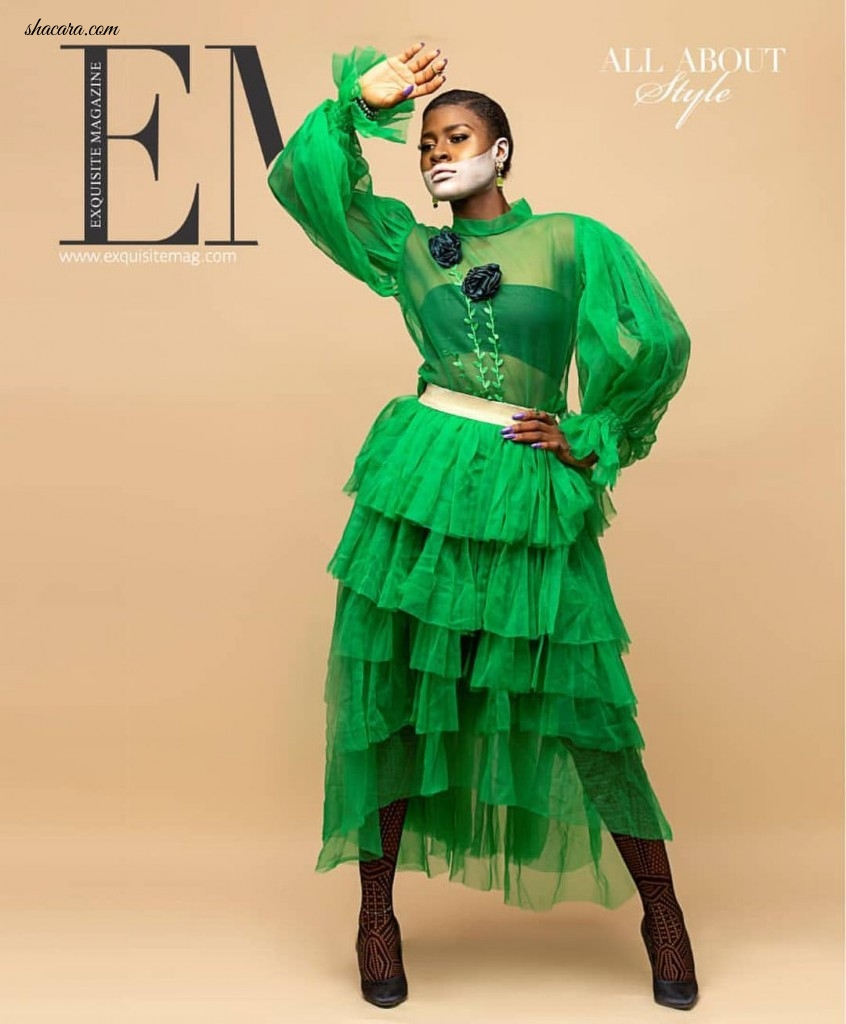 Ex BBNaija Housemate Alex Channels ‘Rapunzel’ For Exquisite Magazine’s Latest Issue |See Stunning Inside Images
