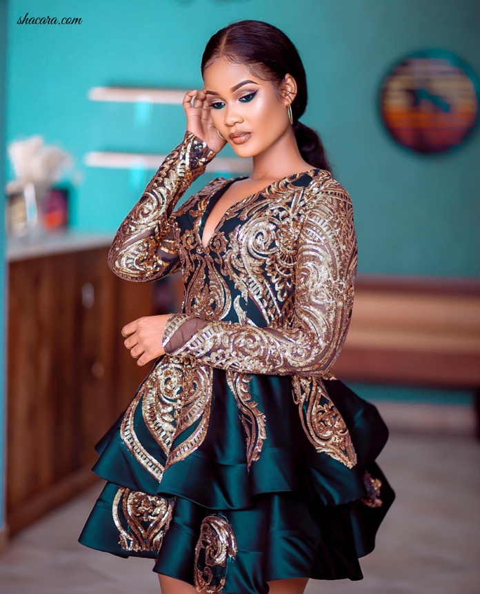 Now This Is Royalty, Watch Tanzania’s Hamisa Serve Pure Voodoo In This Haute Valice Couture Dress