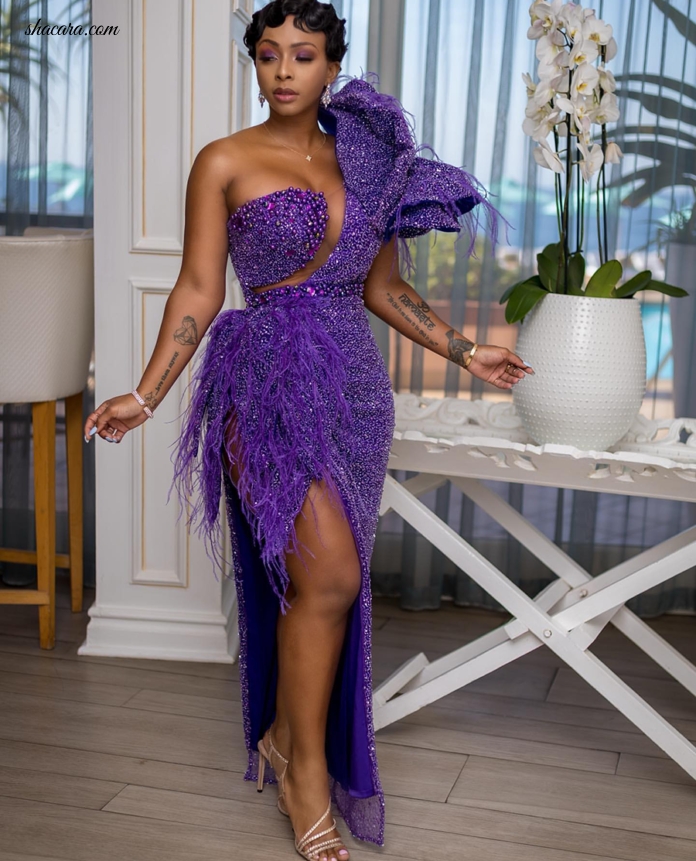 #STYLEGIRL: Pause Everything You Are Doing & Look; Boity’s Jaw Dropping Couture Outfit At The #VDJ2019
